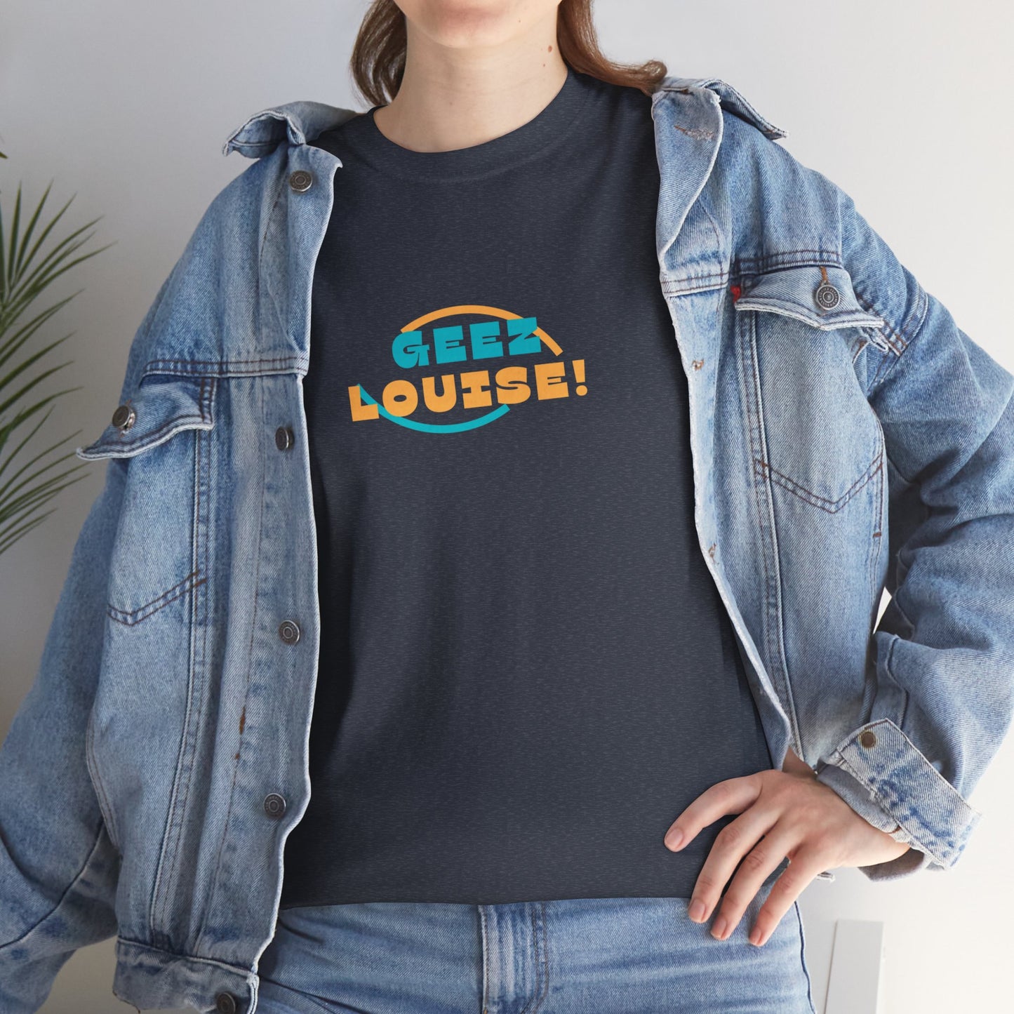 Geez Louise - Unisex Heavy Cotton Graphic Tee