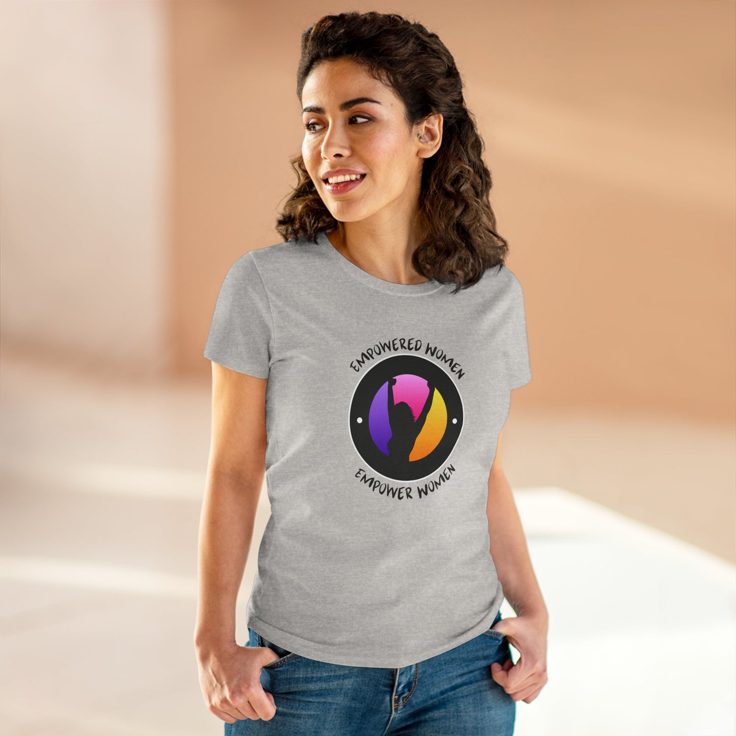 Empowered Women Empower Women | V3 | Women's Midweight Graphic Tee