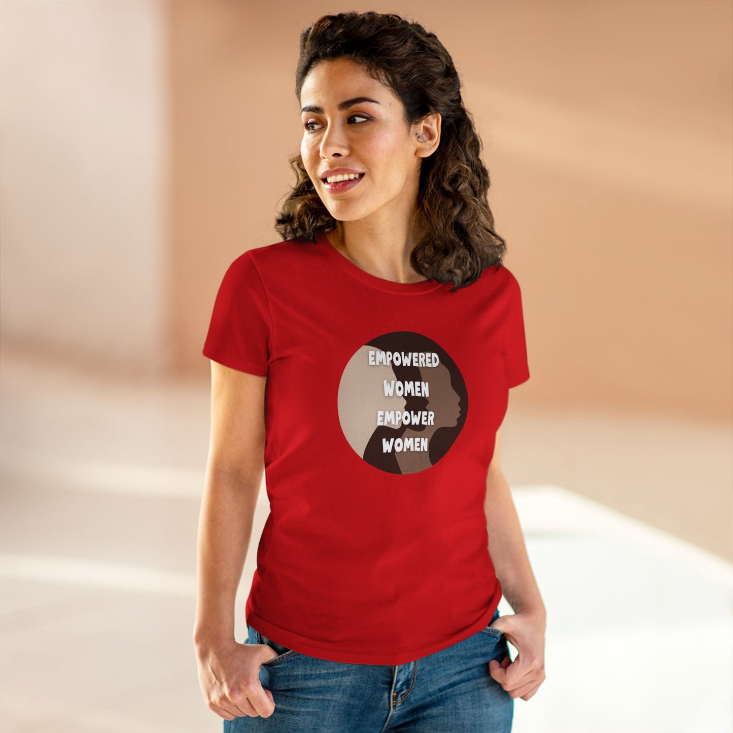Empowered Women Empower Women | V2 | Women's Midweight Graphic Tee
