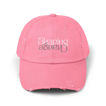 Shaping Change | V2 | Unisex Distressed Cap