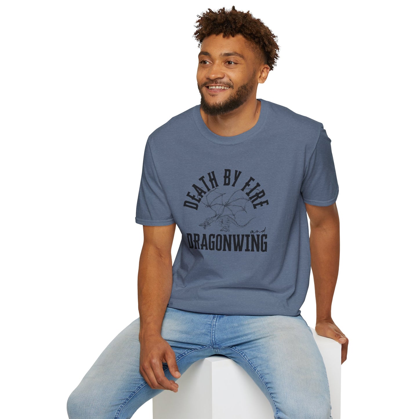Death By Fire & Dragonwing | Unisex Graphic Tee