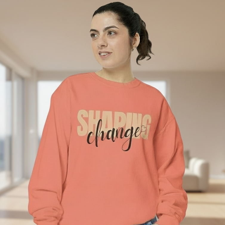 Shaping Change | Garment Dyed Sweatshirt