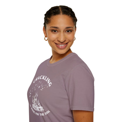Crackling is Music for the Soul | Unisex Graphic Tee