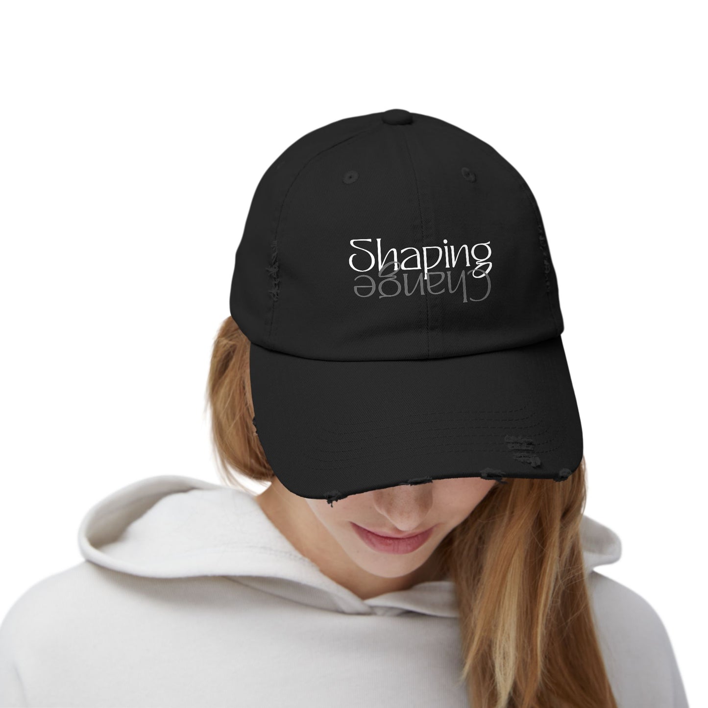 Shaping Change | V2 | Unisex Distressed Cap