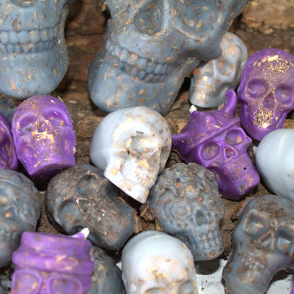 Fire Starter Skulls (Soy & Beeswax Blend) - Multicolor