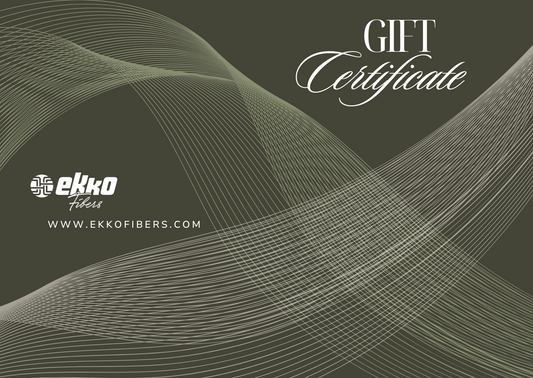Gift Card | Ekko Fibers Logo Design