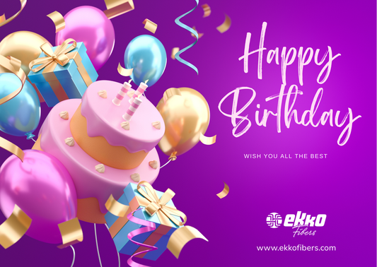Gift Card | Happy Birthday | Purple Tones
