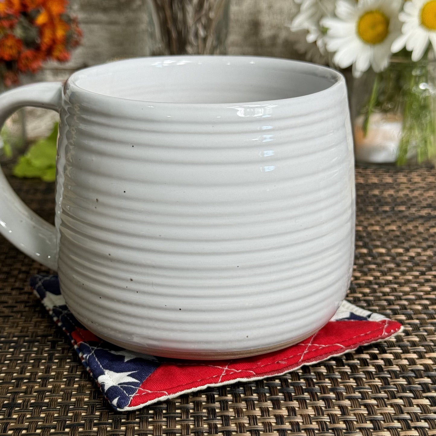 Original Coasters - Patriotic 4 pack - Big Stars & Triangles