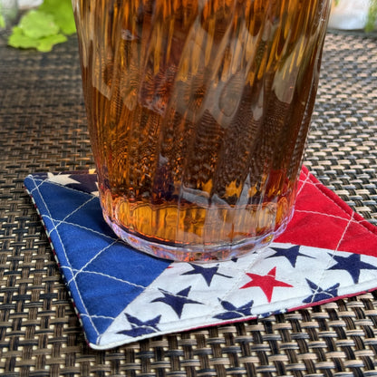 Original Coasters - Patriotic 4 pack - Stars/Triangles