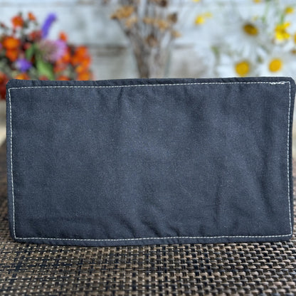 Coasters | Extra Large | Upcycled 1 Pack | Black/White Combo