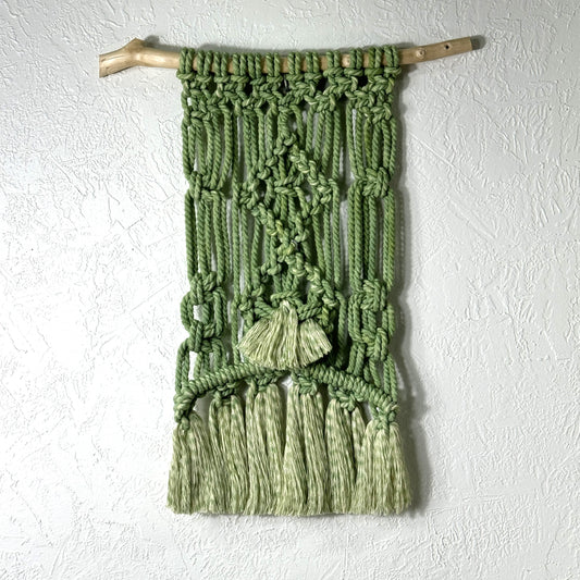 Macrame | Green Poly Chained