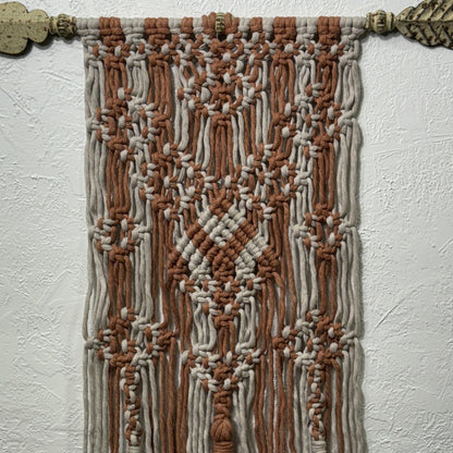 Macrame | Arrow with Peach and Beige