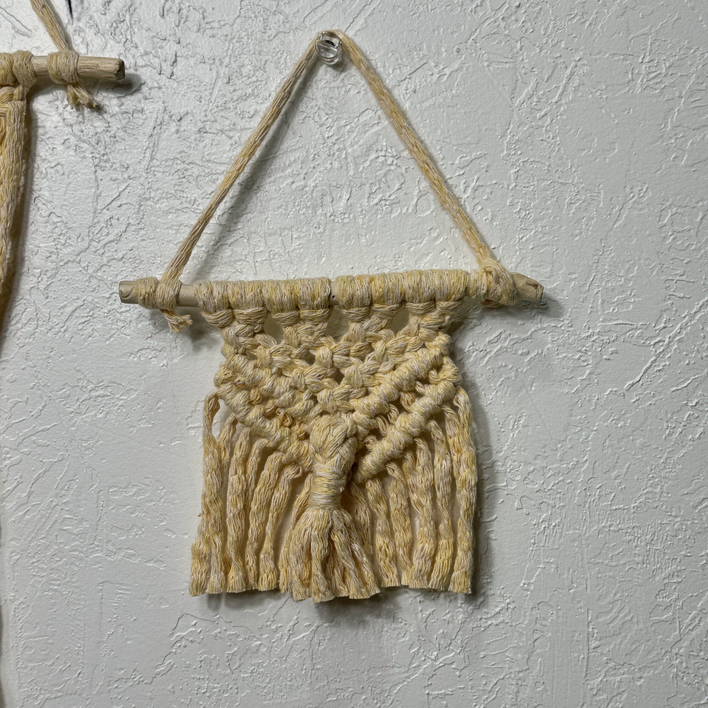 Macrame - Yellow Baby Trio Set