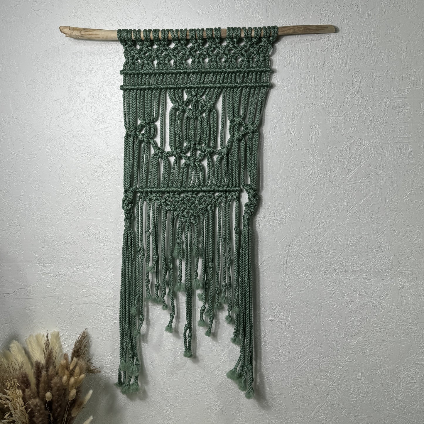 Macrame - Green Poly Emblem