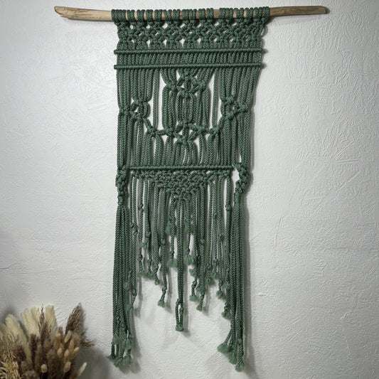 Macrame - Green Poly Emblem