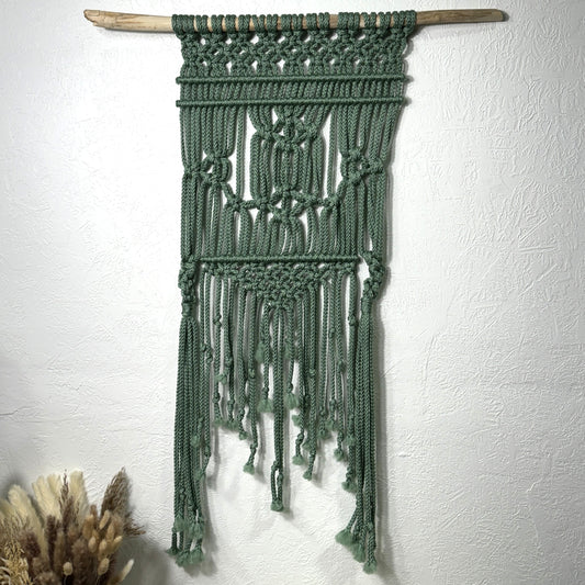 Macrame | Green Poly Emblem
