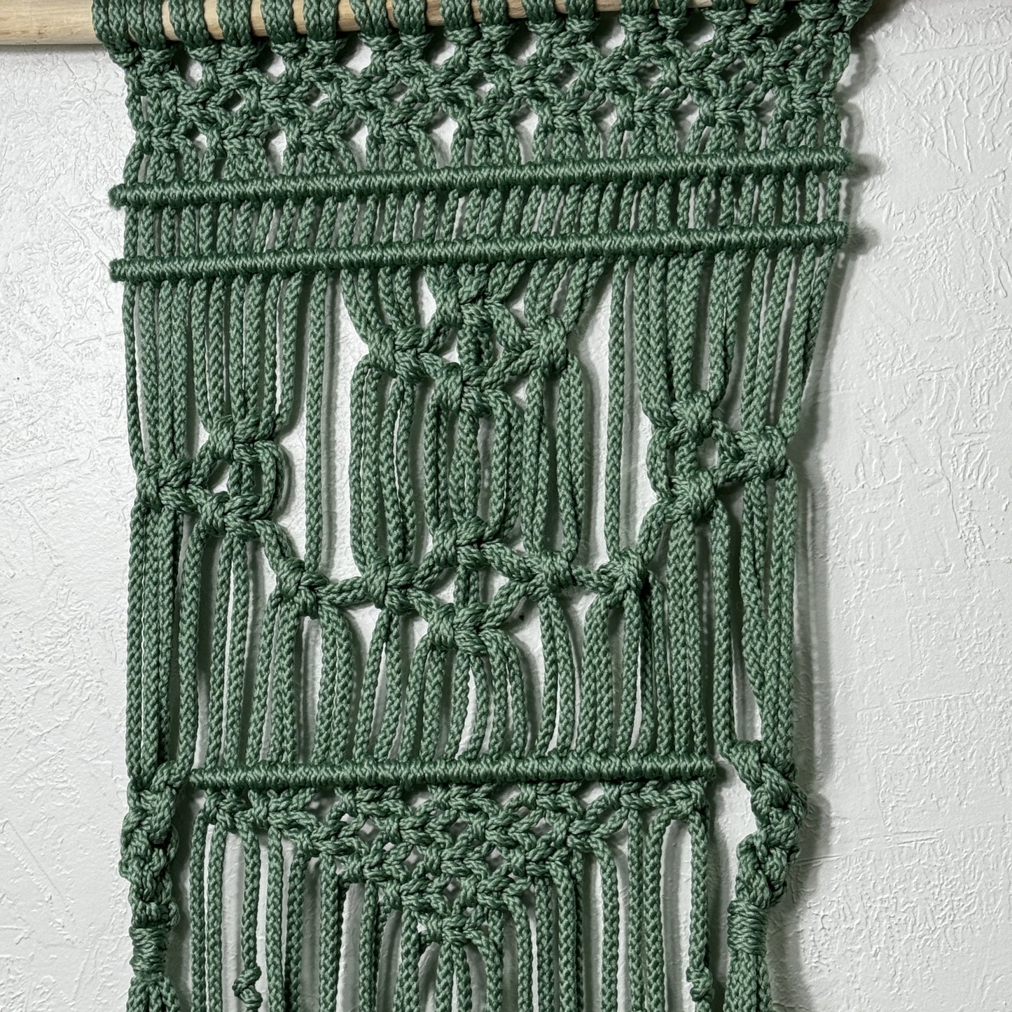 Macrame - Green Poly Emblem