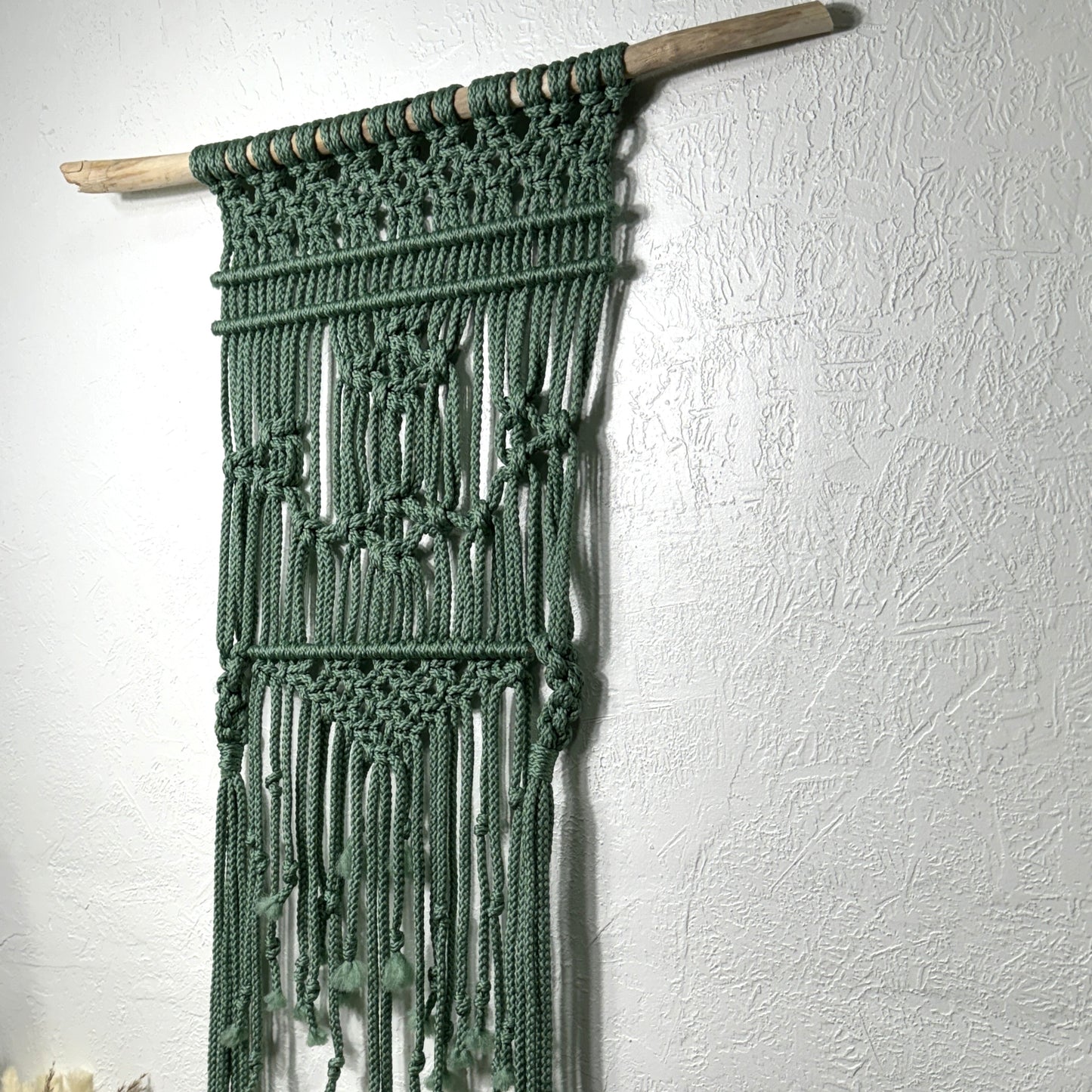 Macrame | Green Poly Emblem