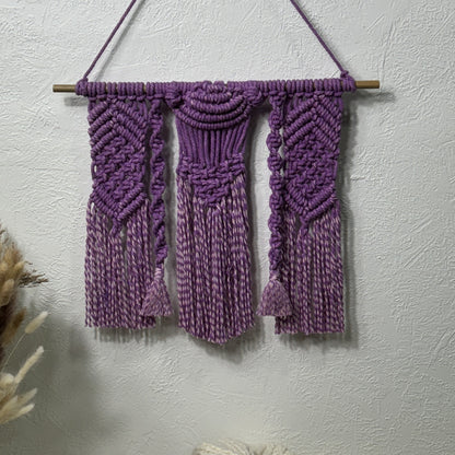 Macrame - Purple Shell