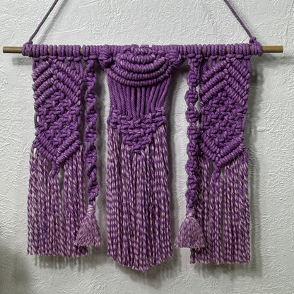 Macrame - Purple Shell