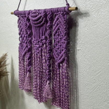 Macrame - Purple Shell