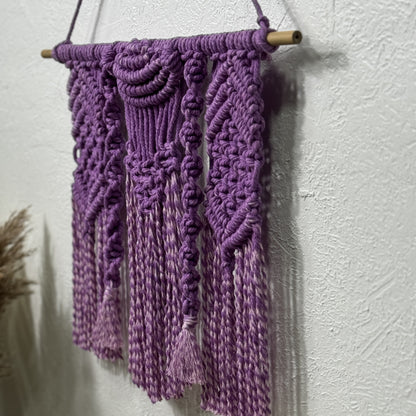 Macrame - Purple Shell