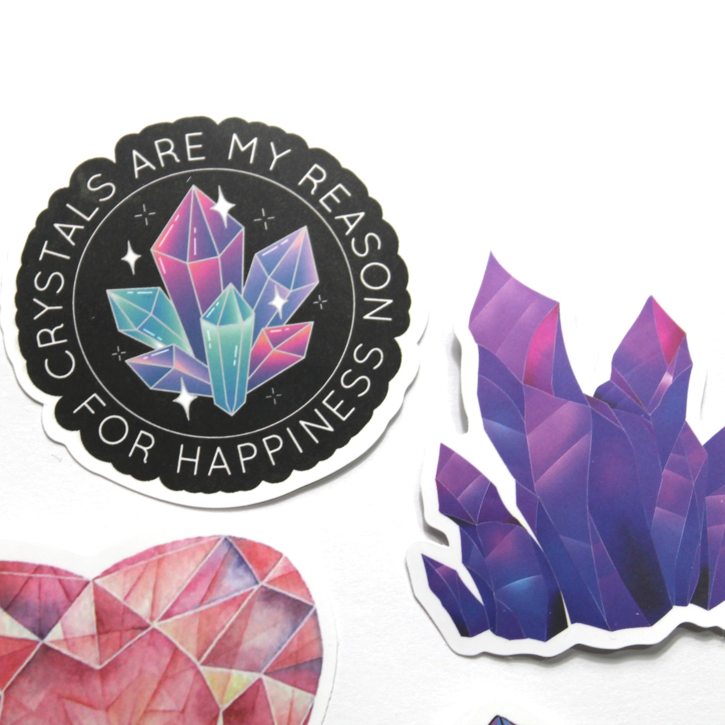 Crystals Stickers – Pack of 10