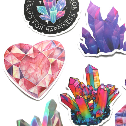 Crystals Stickers – Pack of 10