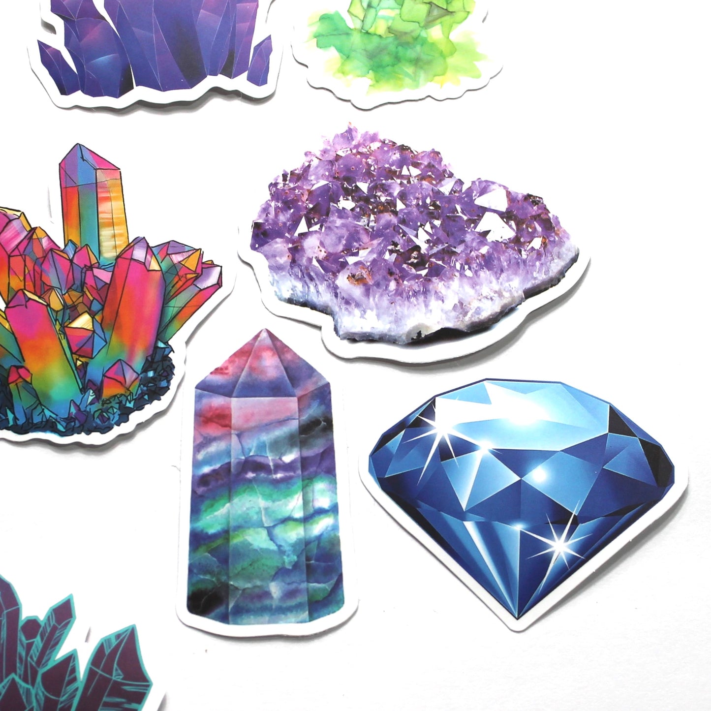 Crystals Stickers – Pack of 10