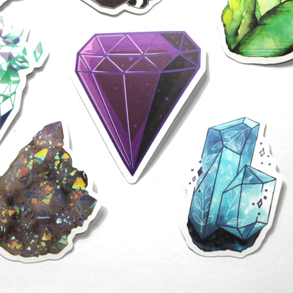 Crystals Stickers – Pack of 10