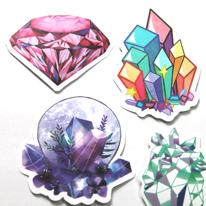 Crystals Stickers – Pack of 10