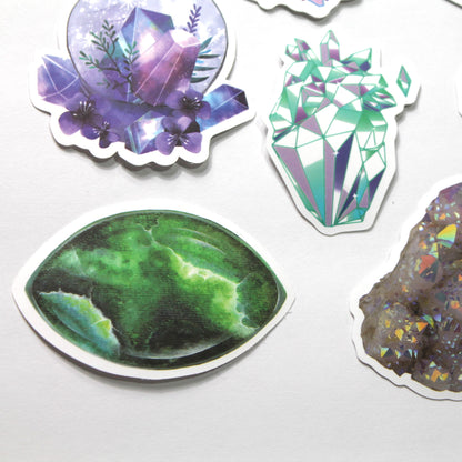 Crystals Stickers – Pack of 10