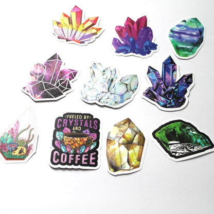 Crystals Stickers – Pack of 10