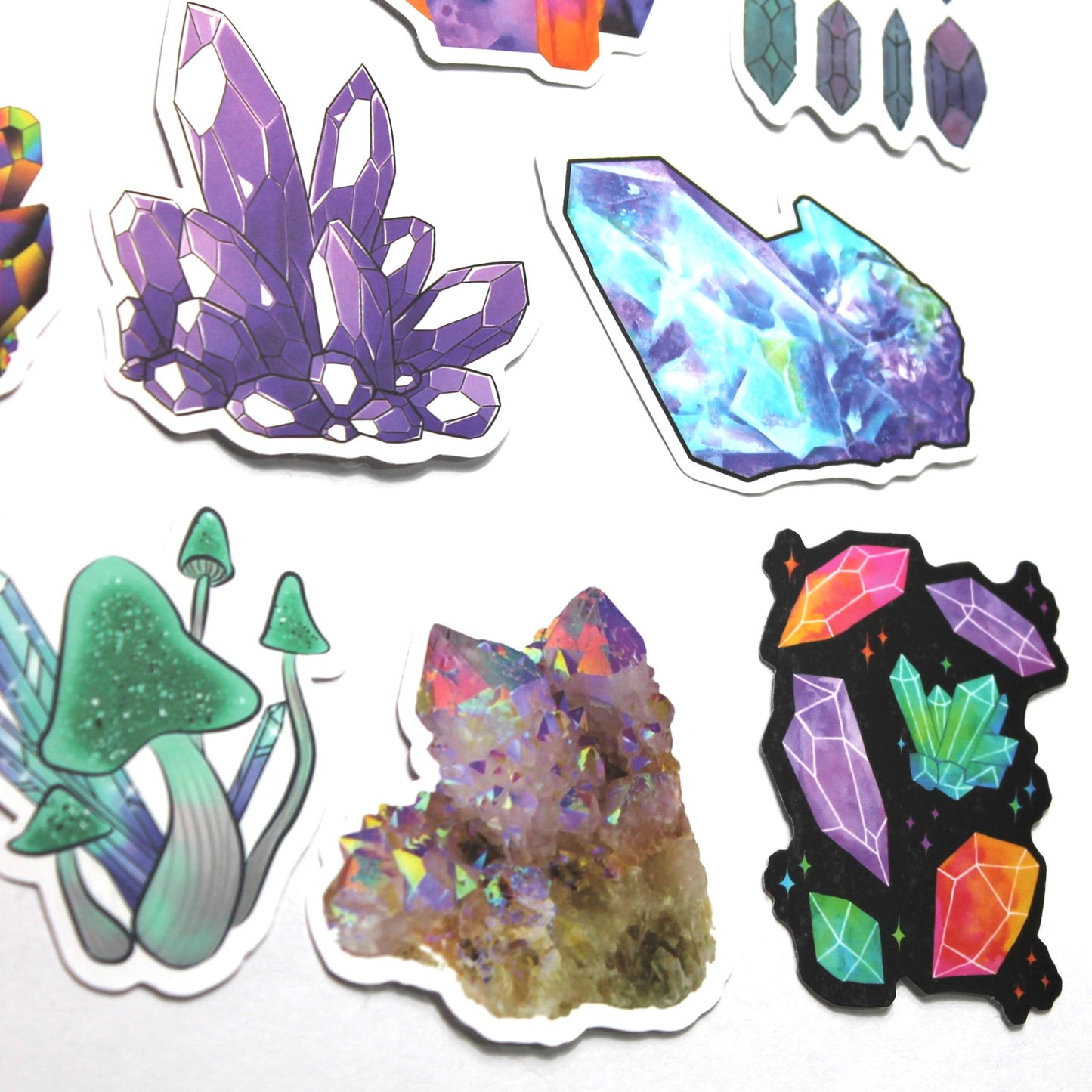 Crystals Stickers – Pack of 10