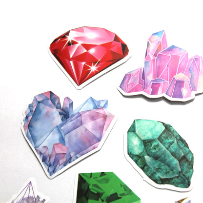 Crystals Stickers – Pack of 10