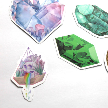 Crystals Stickers – Pack of 10