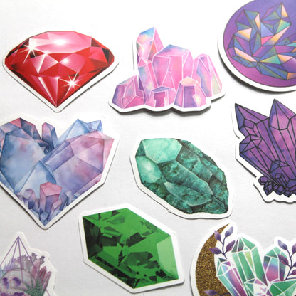 Crystals Stickers – Pack of 10