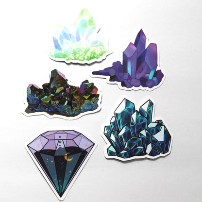 Crystals Stickers – Pack of 5