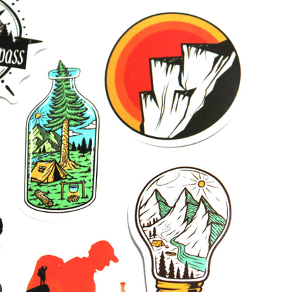 Travel Stickers – Pack of 10