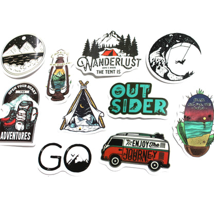 Travel Stickers – Pack of 10