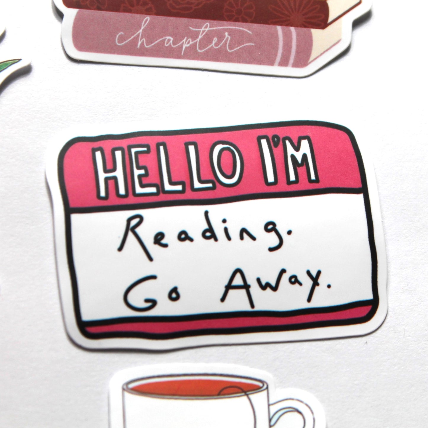 Books/Reading Stickers – Pack of 10