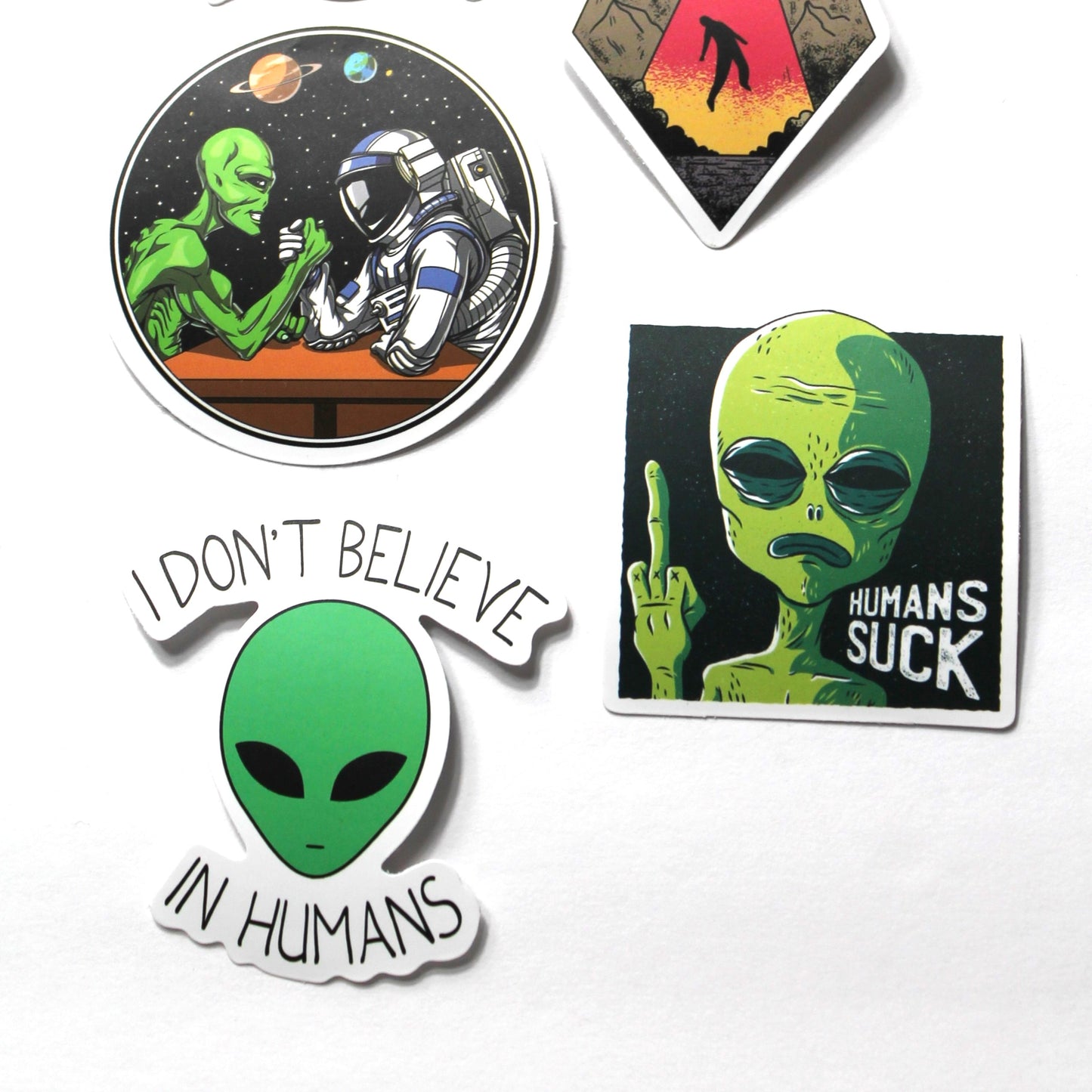 Alien Stickers – Pack of 5