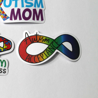 Autism Stickers – Pack of 5