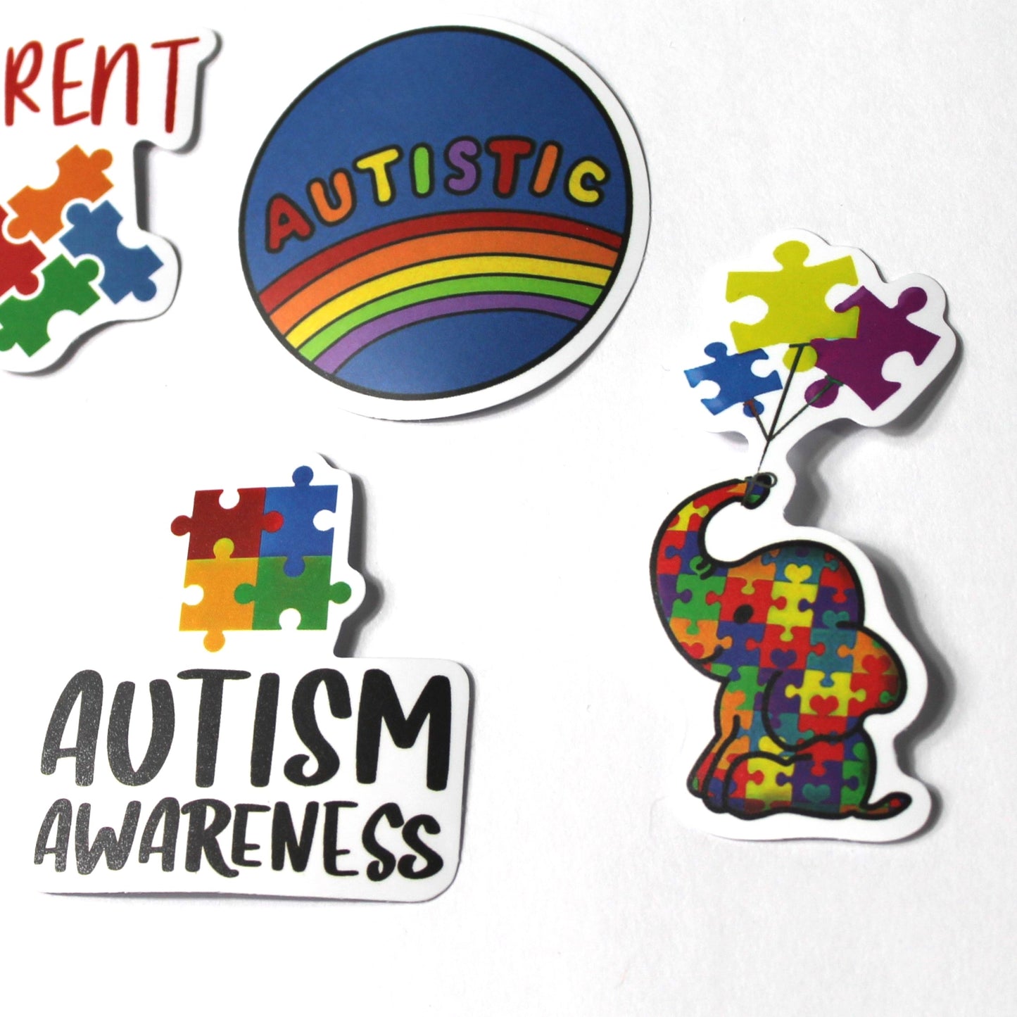 Autism Stickers – Pack of 5