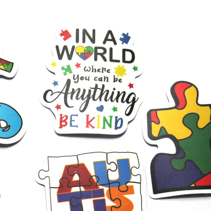 Autism Stickers – Pack of 5