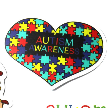 Autism Stickers – Pack of 5