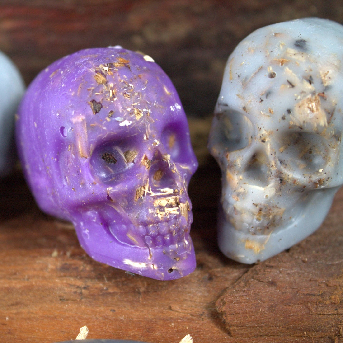 Fire Starter Skulls (Soy & Beeswax Blend) - Multicolor