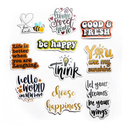 Affirmations Stickers – Pack of 10