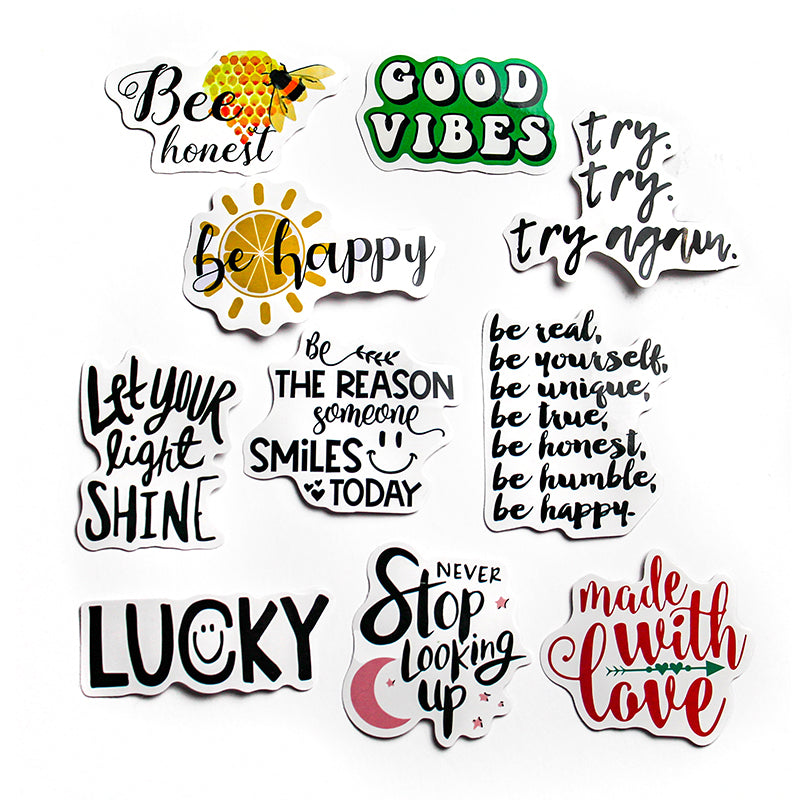 Affirmations Stickers – Pack of 10