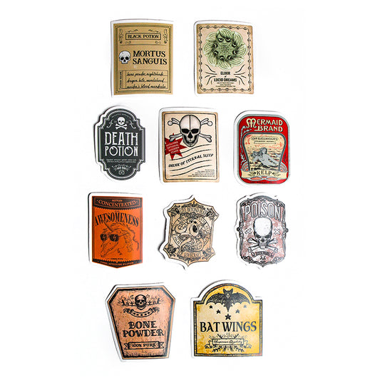 Apothecary Stickers – Pack of 10